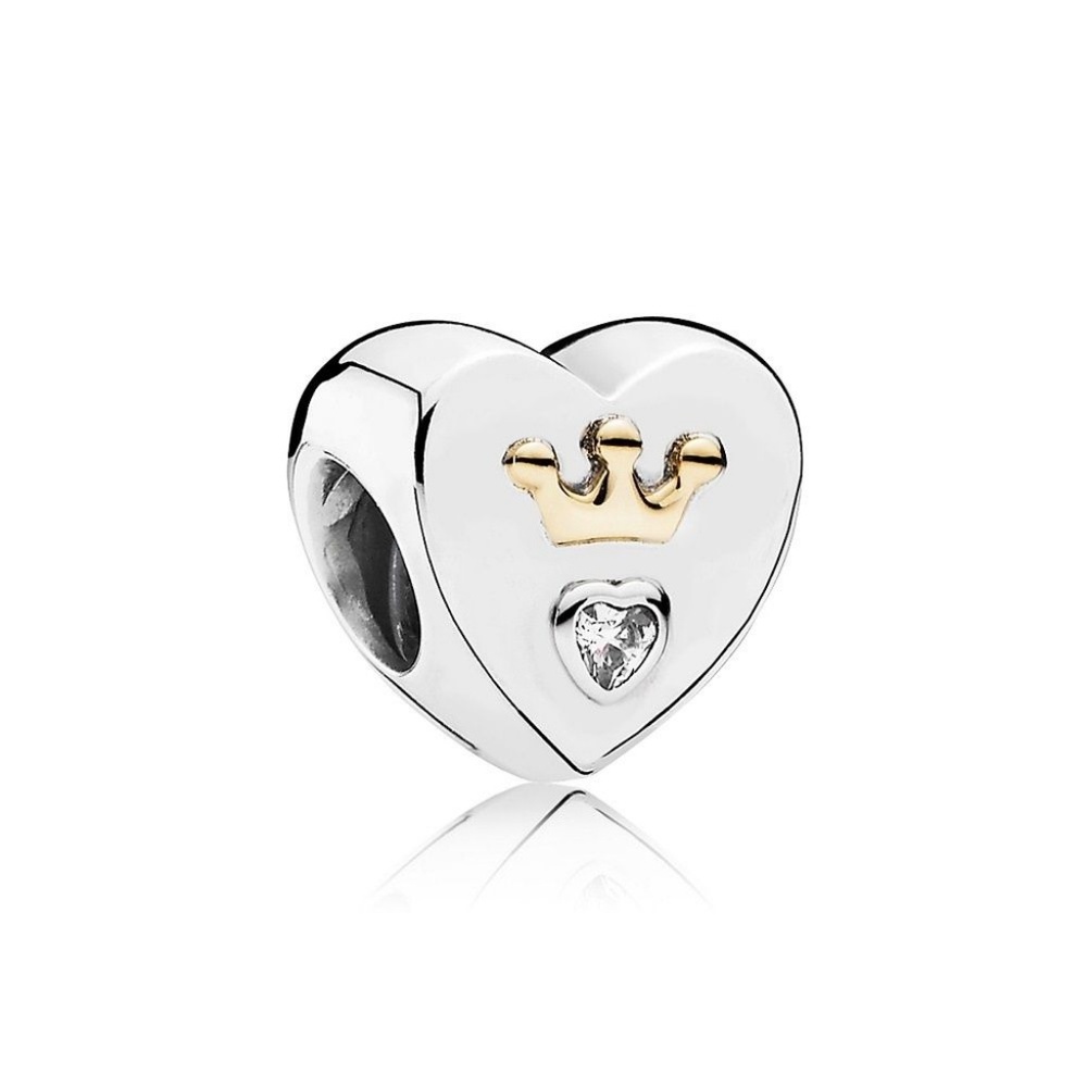 Pandora Majestic Heart Charm #791739cz